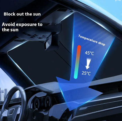 Summer Car Windshield Sunshade with Heat Insulation