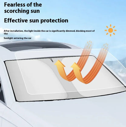 Summer Car Windshield Sunshade with Heat Insulation