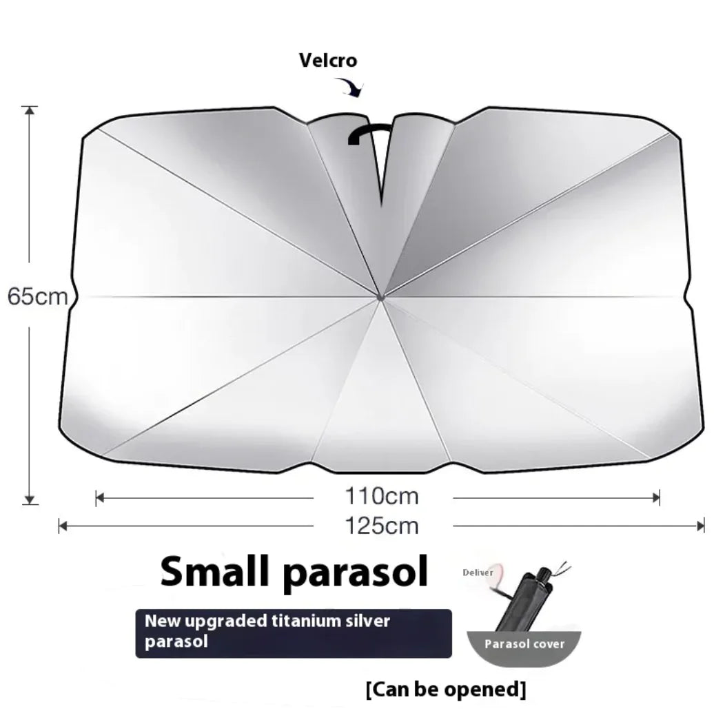 Summer Car Windshield Sunshade with Heat Insulation