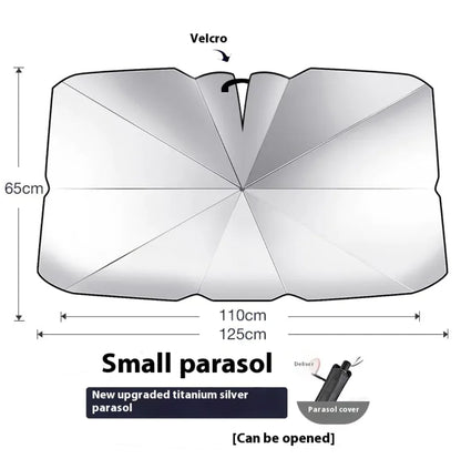 Summer Car Windshield Sunshade with Heat Insulation