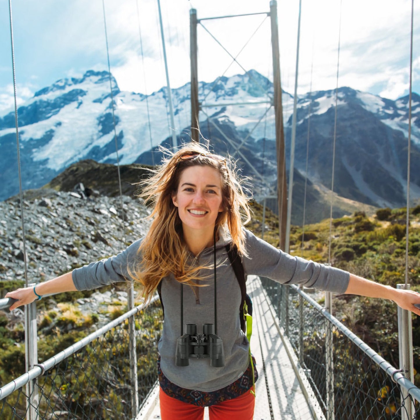 HD Night Vision Binoculars – Low Light FMC Lens for Bird Watching, Hunting & Outdoor Adventures