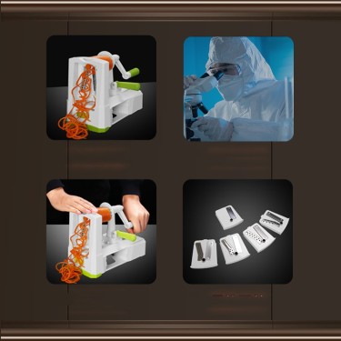 QuickCut Pro – 5-Blade Vegetable Chopper