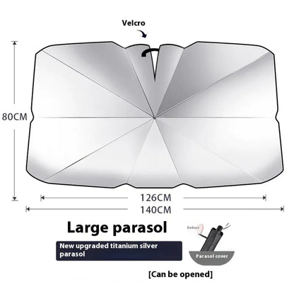 Summer Car Windshield Sunshade with Heat Insulation